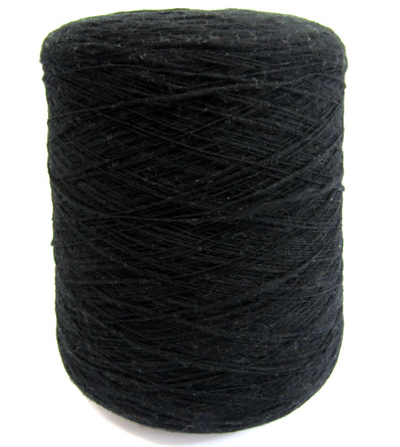 Large cone 2kg black soft - cone,