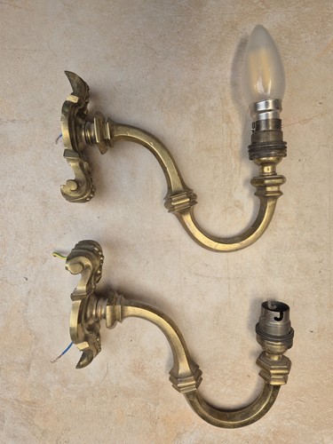 Victorain brass wall - brass, sconces