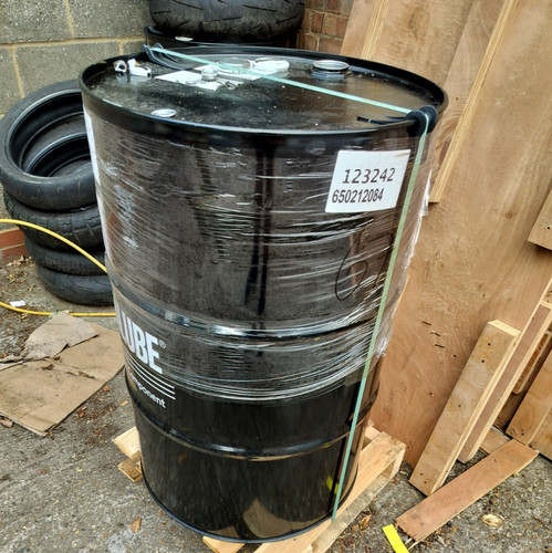 Empty oil barrel - empty,