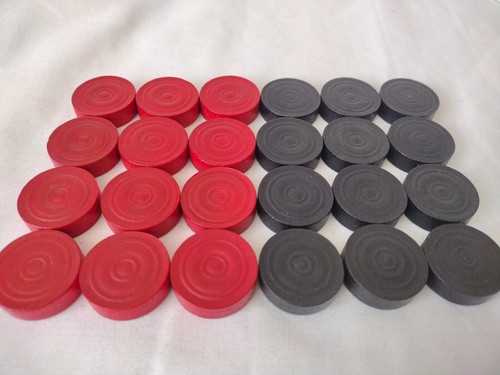 Set vintage draughts - set,