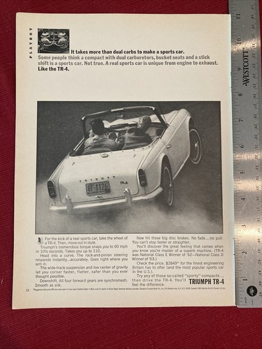 Triumph convertible - triumph, tr-4