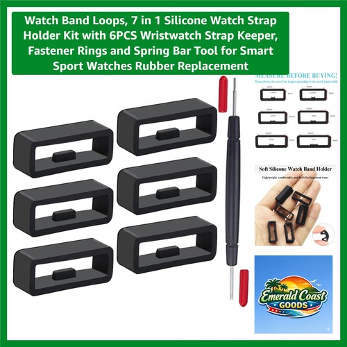 Watch band loops in 1 - loops,, 7