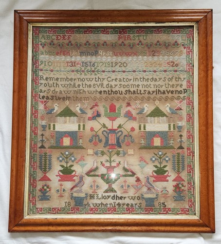 Big superb colourful antique - superb,