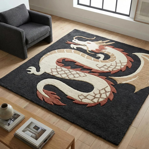 8x10 chinese dragon area - area, rug