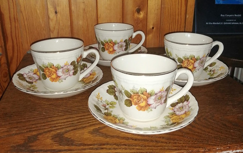 Set vintage floral - set,