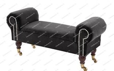 Plush Velvet Lounge Beading Chaise