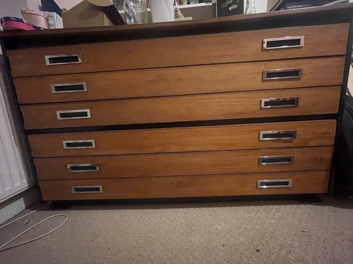 Plan chest drawers - of, mid