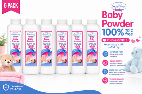 Cotton tree baby powder - tree,