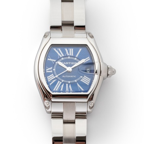 Cartier roadster gents - gents, blue