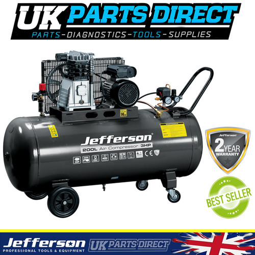 Jefferson 200 litre 3hp - jefferson,
