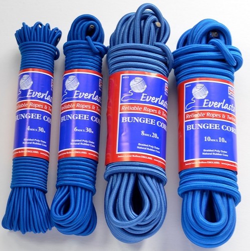 Everlasto blue elastic bungee - blue,
