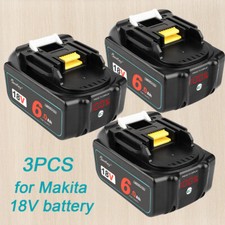 3PCS 18V 6AH For Makita