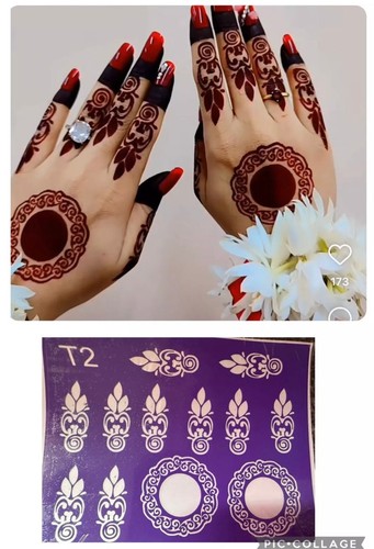 Henna tattoo mehndi - 2,