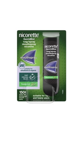 Nicorette quickmist freshmint - nicorette,