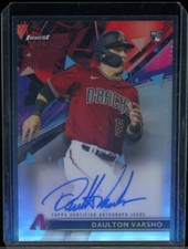2021 Topps finest DAULTON VARSHO rookie RC autograph AUTO