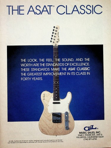 1990 asat classic guitar - guitar,