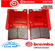 4 FRONT BRAKE PADS BREMBO SINT YAMAHA SRX 400 1985 - 1986