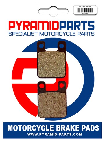 Rear brake pads for gas - brake,