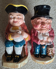 2 x Rare Burlington Toby Jugs