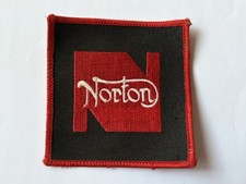 Old Norton Motorcycles Cloth Patch Badge.