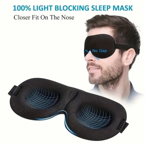 Soft padded sleep - 3d, mask