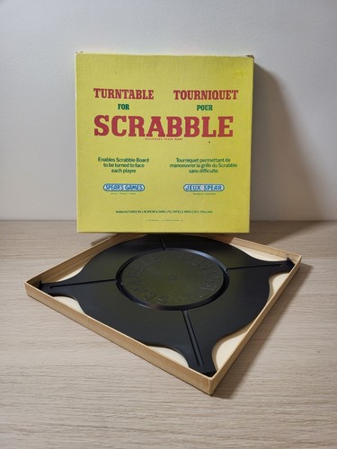 Vintage scrabble black - vintage,