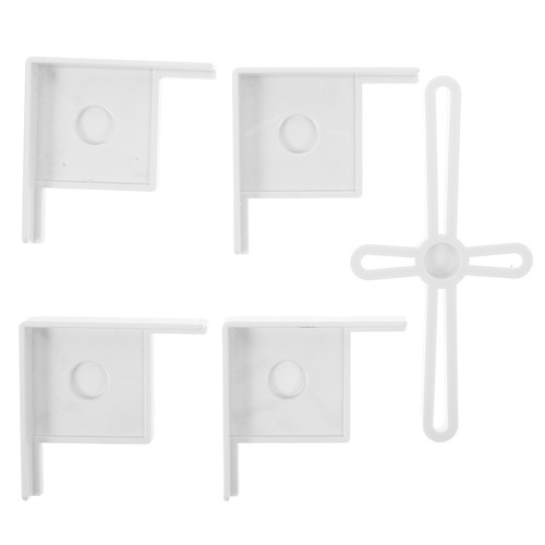 White plastic fish tank - white,