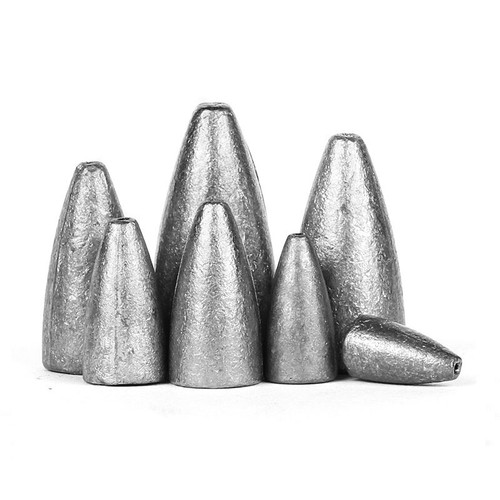 29pcs bullet fishing sinkers - bullet,