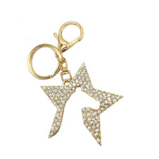 HY Equestrian Zeddy Diamante Key Ring