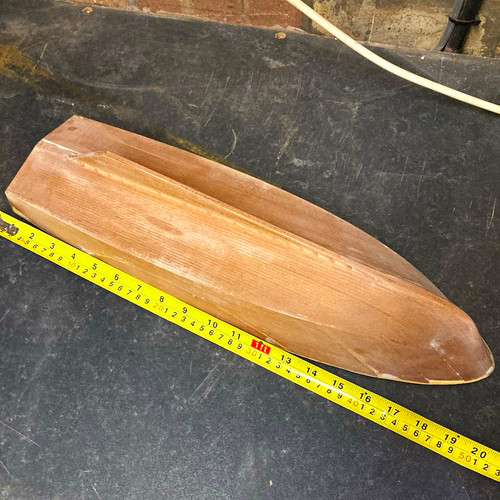 Wooden boat hull - wooden,