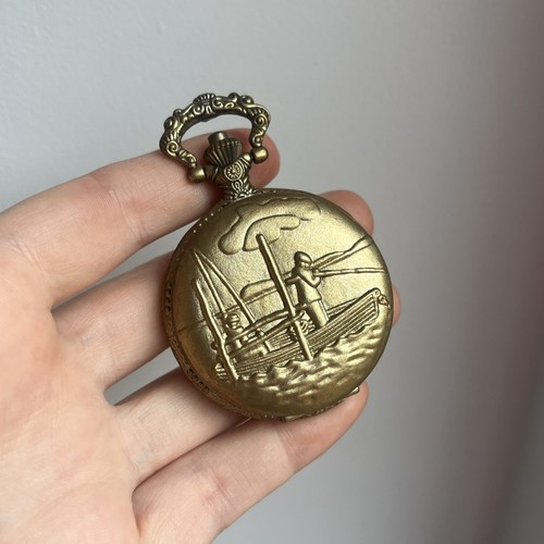 Vintage etched design fisher - vintage,
