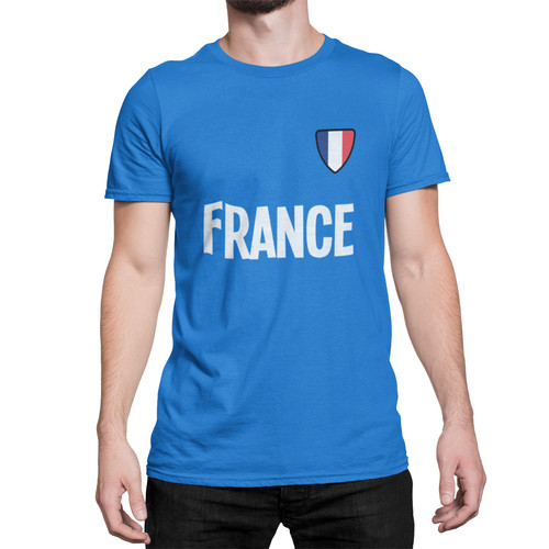 France shirt football - t-shirt, mens
