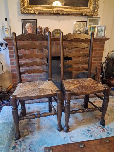 Vintage pair oak - vintage, of