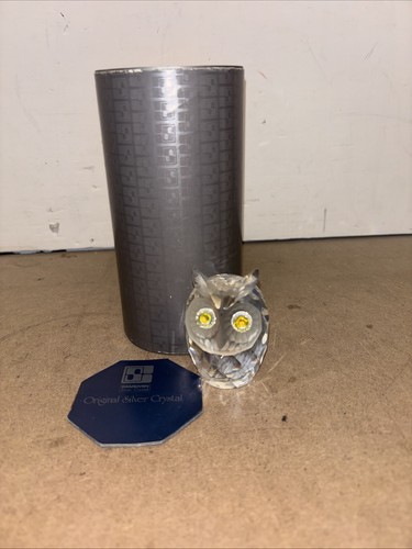 Swarovski crystal large owl - crystal,