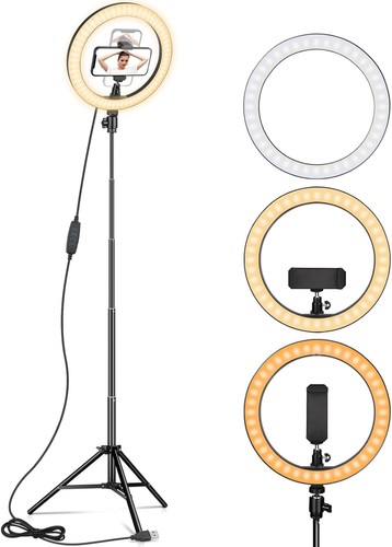 Ring light with tripod - 10",