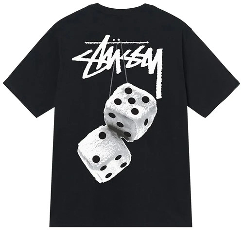 Stussy fuzzy dice shirt - fuzzy,