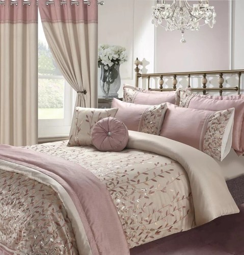 Luxury embroidered duvet cover - embroidered,