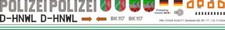 Decal 482 BK 117 Police NRW D-HNWL