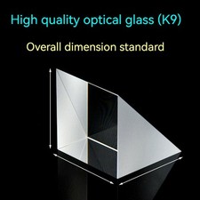 Triangular Prism Right Angle Prism Al Coated Optical Glass