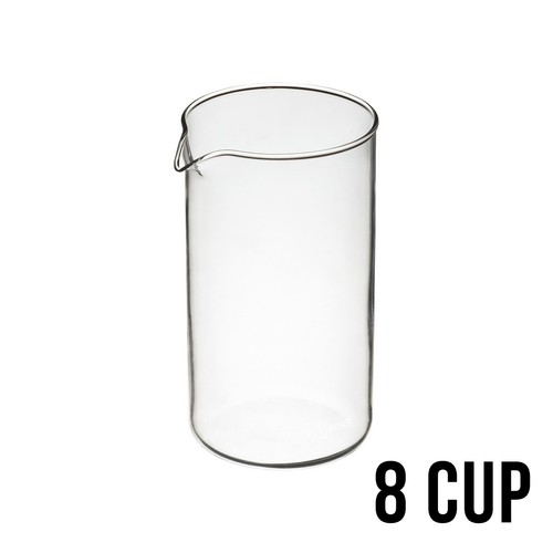 Cafetiere replacement glass - cafetiere,