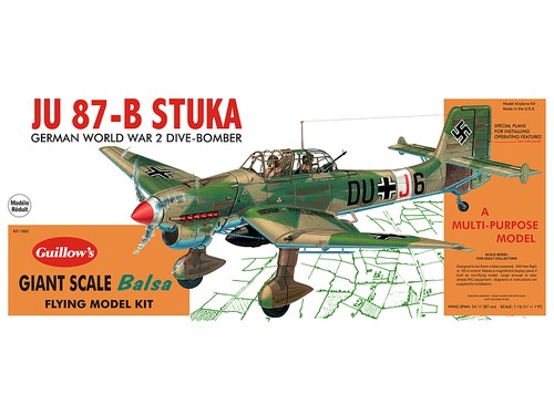 Guillows stuka german - guillows,
