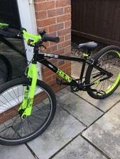 Black and Green X Rated 3D Mesh Dirt Jump Bike 26" wheel