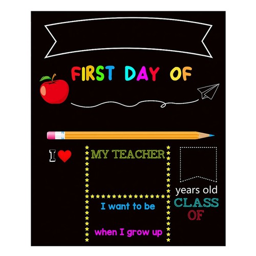 First day school - first,