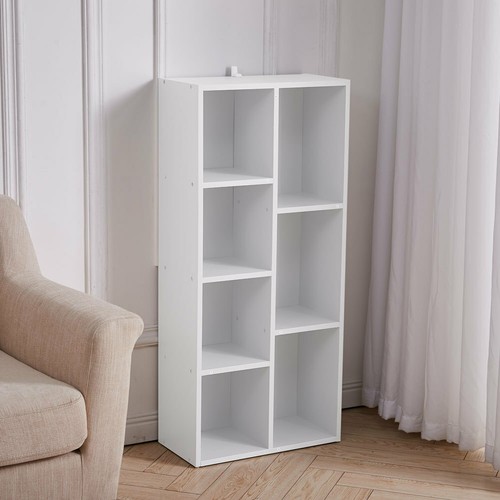 Cubed white small - small, modern