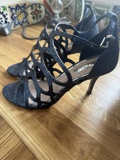 Kurt Geiger Blue Glitter Party