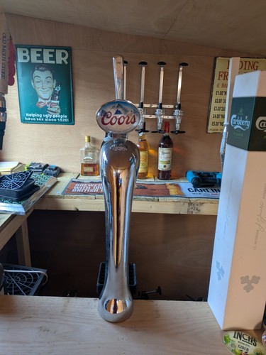 Coors beer pump full bar - coors, set