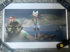 Gorillaz Lithograph Broken’ Jamie Hewlett. Great Condition Limited Edition 