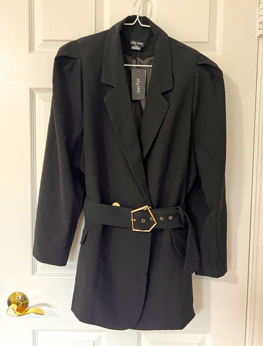 City chic jkt amelia black - jkt,