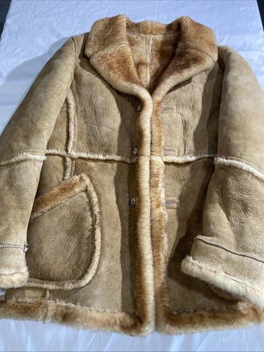 Vintage sheepskin 100 wool - sheepskin,