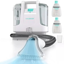 HAUSHOF Handheld Upholstery Deep Cleaner Machine 2PC 25Fl OzSpot & Stain Cleaner